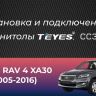 Штатная магнитола Teyes CC3 2K 360 6/128 Toyota RAV4 3 XA30 (2005-2016) F1 (13")