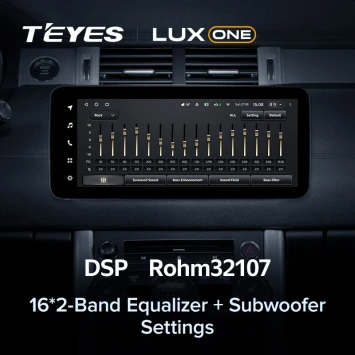 Штатная магнитола Teyes LUX ONE 6/128 Land Rover Range Rover Evoque (2011-2018) Тип-A