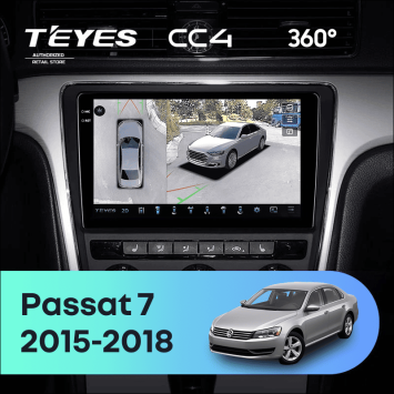 Штатная магнитола Teyes CC4 360 6/64 Volkswagen Passat 7 B7 (2015-2018) F1