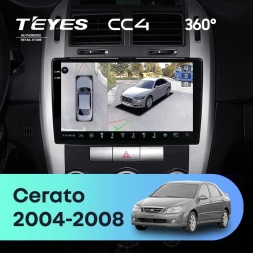 Штатная магнитола Teyes CC4 360 6/64 Kia Cerato 1 LD (2004-2008) F1