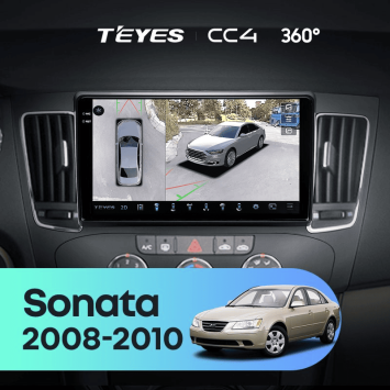 Штатная магнитола Teyes CC4 360 8/128 Hyundai Sonata NF (2008-2010) F1