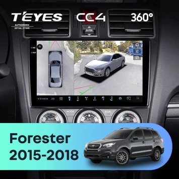 Штатная магнитола Teyes CC4 360 8/128 Subaru Forester SJ (2015-2018)
