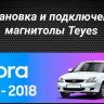 Штатная магнитола Teyes CC3 2K 360 6/128 Lada Priora (2013-2018) F3