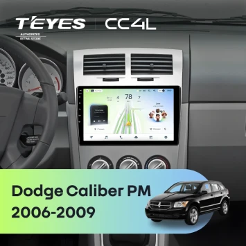 Штатная магнитола Teyes CC4L 6/64 с DTS Dodge Caliber PM (2006-2009)