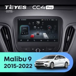Штатная магнитола Teyes CC4 Pro 8/128 Chevrolet Malibu 9 (2015-2022) F3 (0din)