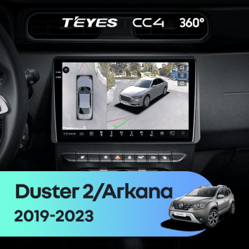 Штатная магнитола Teyes CC4 360 6/64 Renault Duster HM 2 (2020-2023) F1