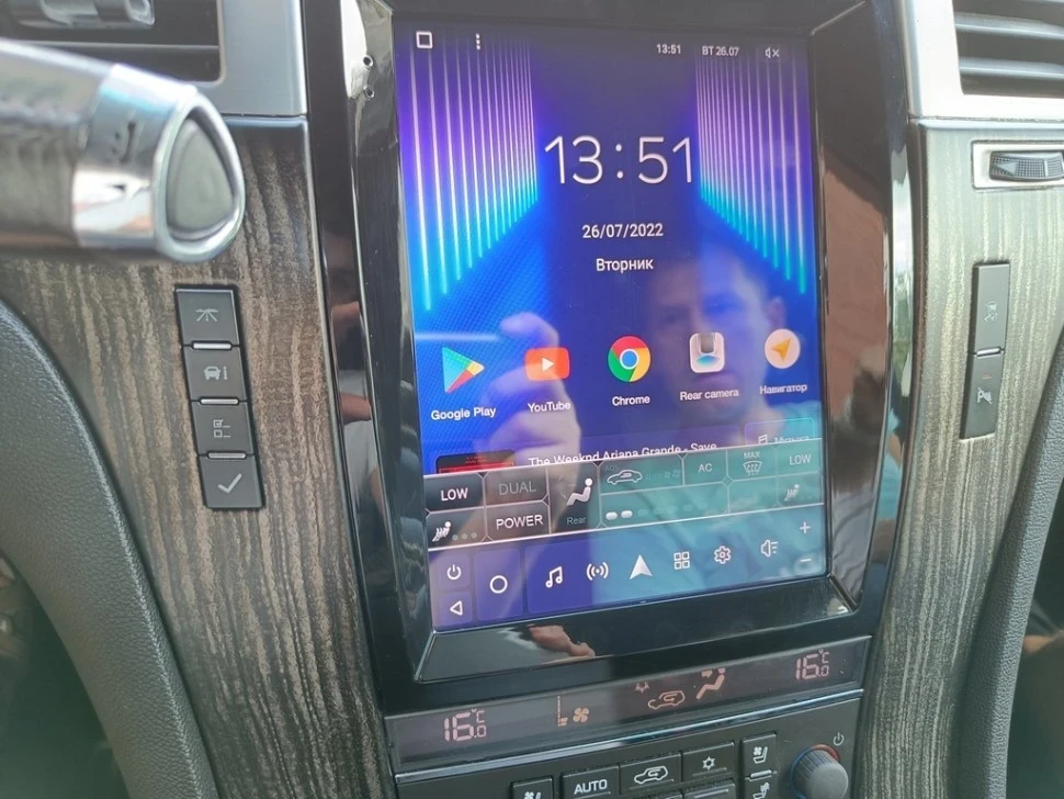 Штатная магнитола Tesla style Teyes TPRO 2 3/32 Cadillac Escalade GMT900 3 (2006-2014)