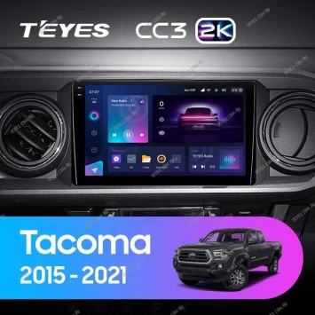 Штатная магнитола Teyes CC3 2K 6/128 Toyota Tacoma N300 (2015-2021) F1