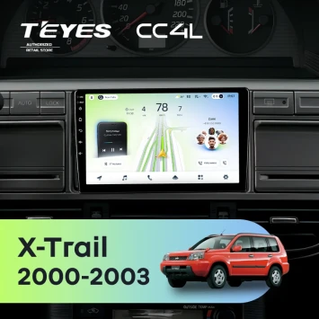 Штатная магнитола Teyes CC4L 6/64 с DTS Nissan X-Trail 1 T30 (2000-2003)