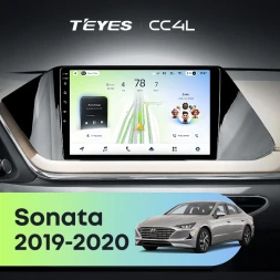 Штатная магнитола Teyes CC4L 6/64 с DTS Hyundai Sonata DN8 (2019-2020) Тип-A