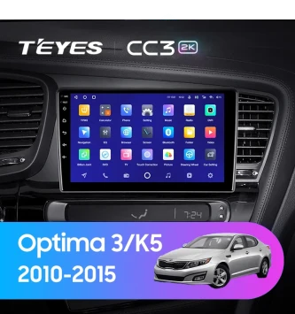 Штатная магнитола Teyes CC3 2K 4/64 Kia Optima 3 TF (2010-2015) F2