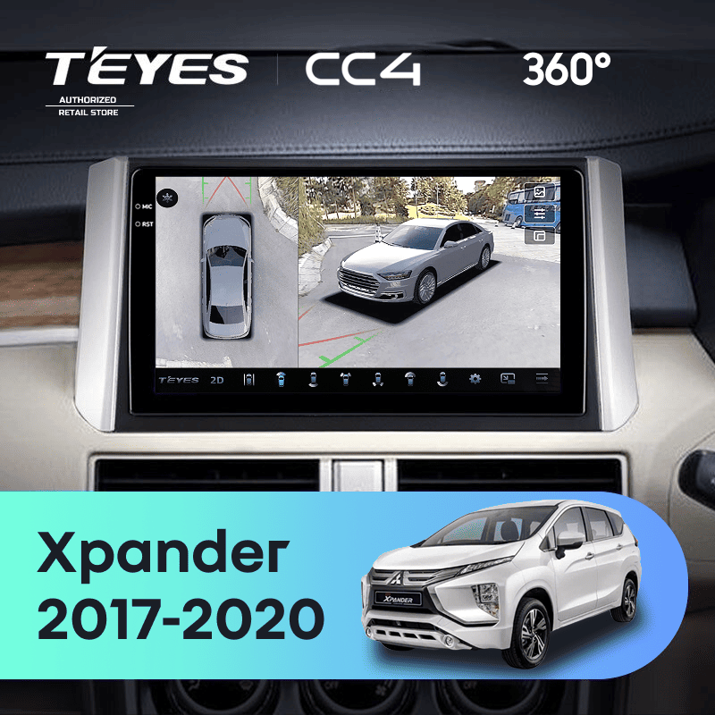 Штатная магнитола Teyes CC4 360 8/128 Mitsubishi Xpander (2017-2020)