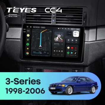 Штатная магнитола Teyes CC4 8/128 BMW 3 серия E46 (1998-2006) (0din)
