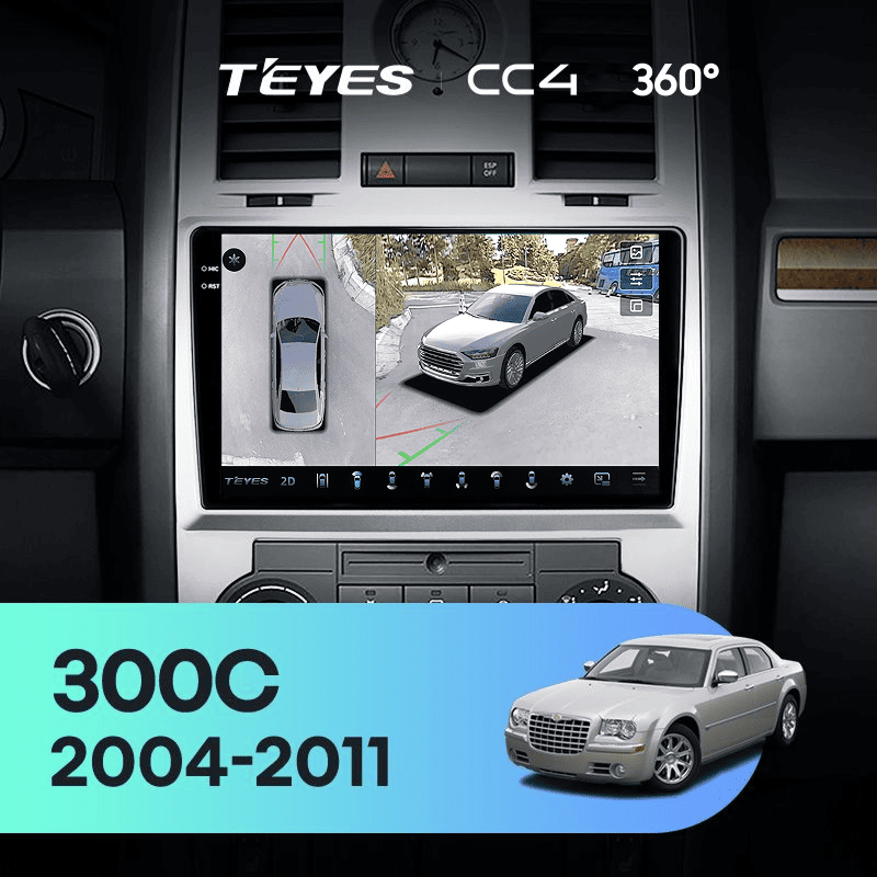 Штатная магнитола Teyes CC4 360 6/64 Chrysler 300C 1 (2004-2011)