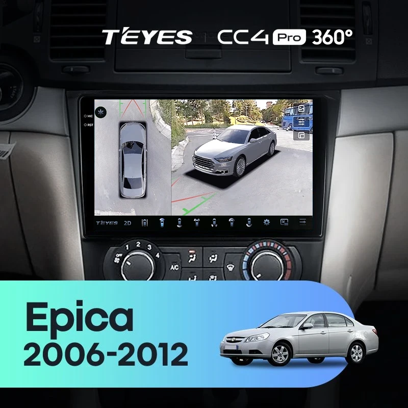 Штатная магнитола Teyes CC4 Pro 360 8/128 Chevrolet Epica 1 (2006-2012)