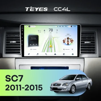 Штатная магнитола Teyes CC4L 6/64 с DTS Geely SC7 (2011-2015)