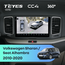 Штатная магнитола Teyes CC4 360 8/128 Volkswagen Sharan (2010-2015)