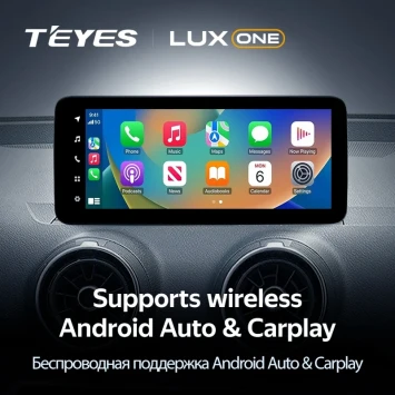 Штатная магнитола Teyes LUX ONE 4/64 Audi Q2 Q2L GA (2016-2024)