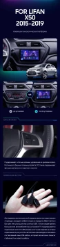 Штатная магнитола Teyes CC3 2K 6/128 Lifan X50 (2015-2019)