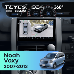 Штатная магнитола Teyes CC4 360 6/64 Toyota Noah 2 R70 (2007-2013)