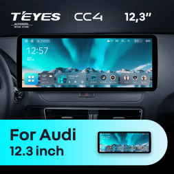 Штатная магнитола Teyes CC4 12.3" 6/64 Audi A4 B8 (2007-2015) Тип-A