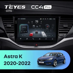 Штатная магнитола Teyes CC4 Pro 12/256 Opel Astra K (2020-2022) Тип-B