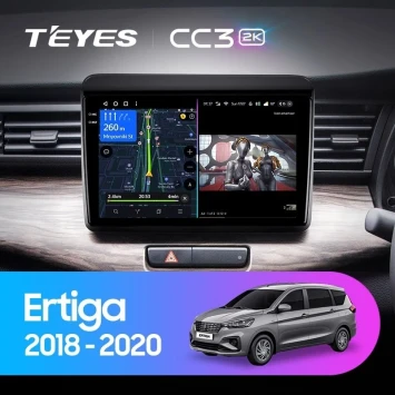 Штатная магнитола Teyes CC3 2K 6/128 Suzuki Ertiga (2018-2020)