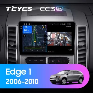 Штатная магнитола Teyes CC3 2K 360 6/128 Ford Edge 1 U387 (2006-2010)