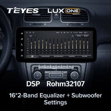 Штатная магнитола Teyes LUX ONE 6/128 Volkswagen Sharan (2010-2015)