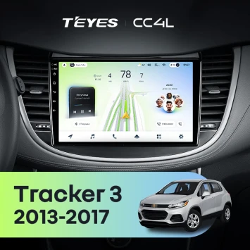 Штатная магнитола Teyes CC4L 6/64 с DTS Chevrolet Tracker 3 (2013-2017) F2