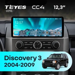 Штатная магнитола Teyes CC4 12.3" 6/64 Land Rover Discovery 3 (2004-2009)