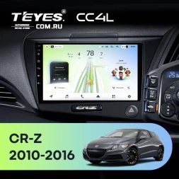 Штатная магнитола Teyes CC4L 6/64 с DTS Honda CR-Z 1 (2010-2016) Правый руль
