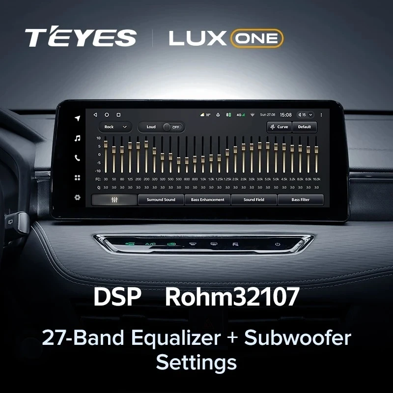 Штатная магнитола Teyes LUX ONE 4/32 Great Wall Haval Jolion (2021-2023) (split)