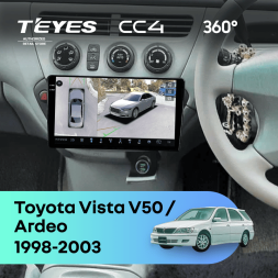 Штатная магнитола Teyes CC4 360 6/64 Toyota Vista Ardeo (1998-2003)