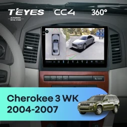 Штатная магнитола Teyes CC4 360 6/64 Jeep Grand Cherokee 3 WK (2004-2007) F2