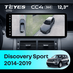 Штатная магнитола Teyes CC4 12.3" 360 6/64 Land Rover Discovery Sport L550 (2014-2019) Тип-B