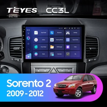 Штатная магнитола Teyes CC3L 4/32 Kia Sorento 2 XM (2009-2012) Тип-B