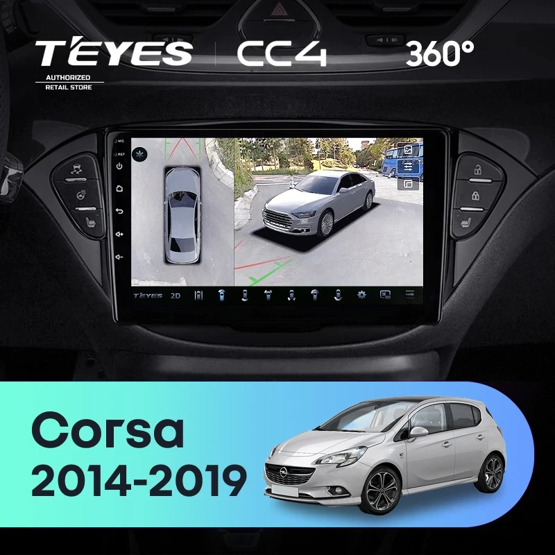 Штатная магнитола Teyes CC4 360 8/128 Opel Corsa (2014-2019)