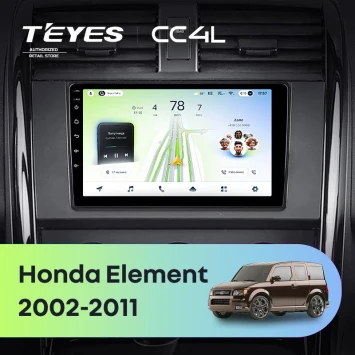 Штатная магнитола Teyes CC4L 6/64 с DTS Honda Element YH (2002-2011)