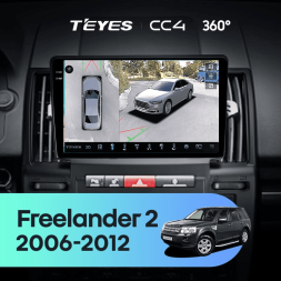 Штатная магнитола Teyes CC4 360 8/128 Land Rover Freelander 2 (2006-2012)
