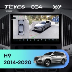 Штатная магнитола Teyes CC4 360 8/128 Haval H9 (2014-2020)
