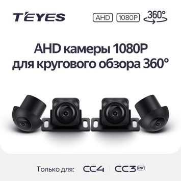 Камеры кругового обзора Teyes 3D 360 1080P