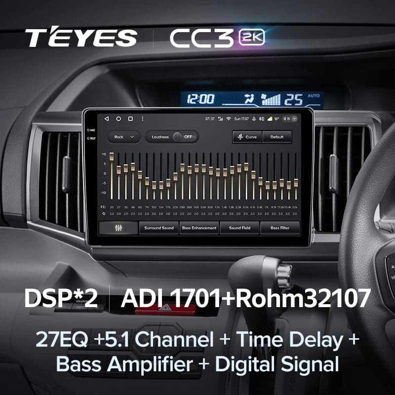 Штатная магнитола Teyes CC3 2K 4/32 Honda Stepwgn 4 (2009-2015) Правый руль