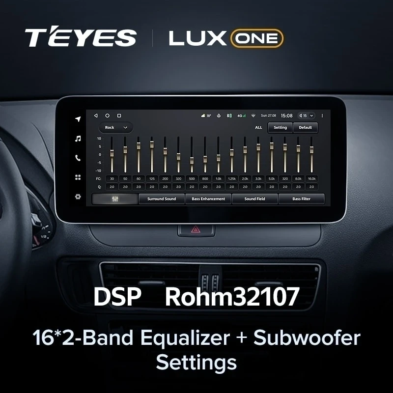 Штатная магнитола Teyes LUX ONE 6/128 Audi A6 A6L C7 (2014-2018)