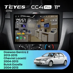 Штатная магнитола Teyes CC4 Pro 8/128 Chevrolet Lacetti J200 (2004-2013) F1 (11")