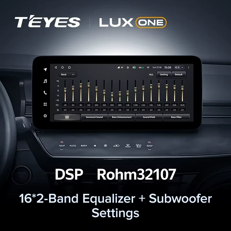 Штатная магнитола Teyes LUX ONE 4/64 Toyota Camry 10 XV80 (2024-2026)