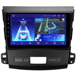 Переходная рамка Mitsubishi Outlander 2 CW0W (2005-2013) / Citroen C-Crosser 1 (2007-2013) / Peugeot 4007 (2007-2012) Тип-A (9") F1