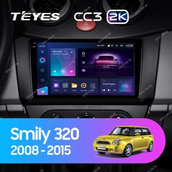 Штатная магнитола Teyes CC3 2K 4/32 Lifan Smily 320 (2008-2015)