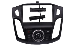 Переходная рамка Ford Focus 3 (2011-2019) F3 (чёрная) (9")