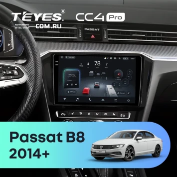 Штатная магнитола Teyes CC4 Pro 8/128 Volkswagen Passat B8 2014+
